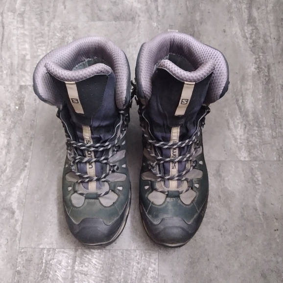 Men's Salomon Quest 4D 3 Gore-Tex Hiking Boots US 9.5 - Picture 2 of 5